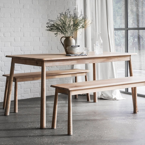 Jacob & Jacob Whitby Oak Dining Table - Joshua Interiors Home Furniture and Accessories