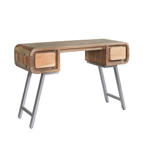 Indian Hub Aspen Wood Office Desk - Joshua Interiors Home Furniture and Accessories