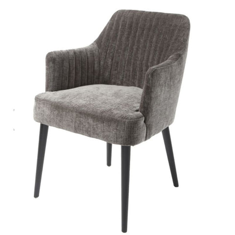 M&H Decor RV Range Blissful Arm Chair In Mouse - Joshua Interiors Home Furniture and Accessories