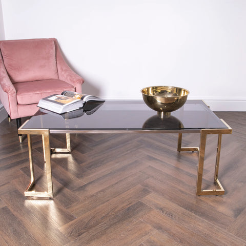 Native H&L Domus Gold Coffee Table