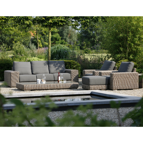 Kingston Garden Living Rattan Lounger Set By Four Seasons Outdoors - Joshua Interiors Home Furniture and Accessories