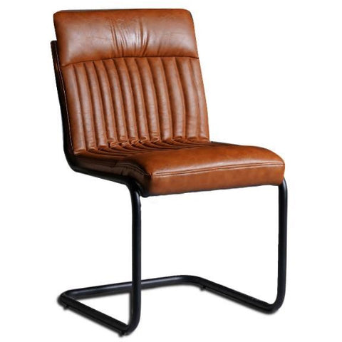 Indian Hub Tan Dining Chair (Sold in Pairs) - Joshua Interiors Home Furniture and Accessories