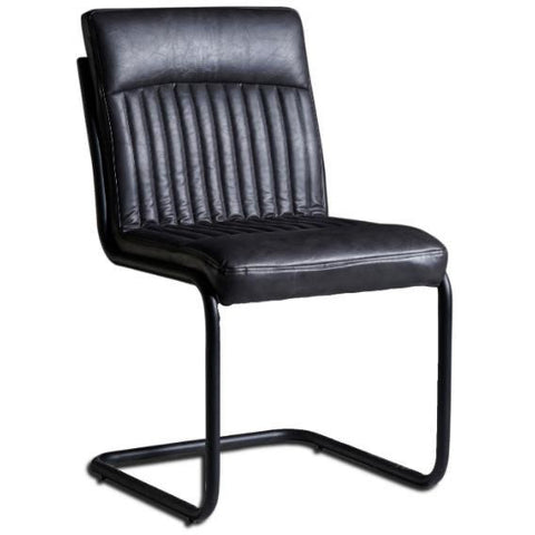 Indian Hub Dark Grey Dining Chair (Sold in Pairs) - Joshua Interiors Home Furniture and Accessories