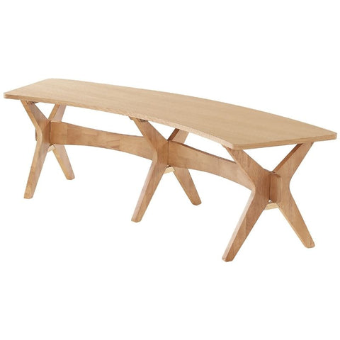Malmo White Oak Wooden Dining Bench - Joshua Interiors Home Furniture and Accessories