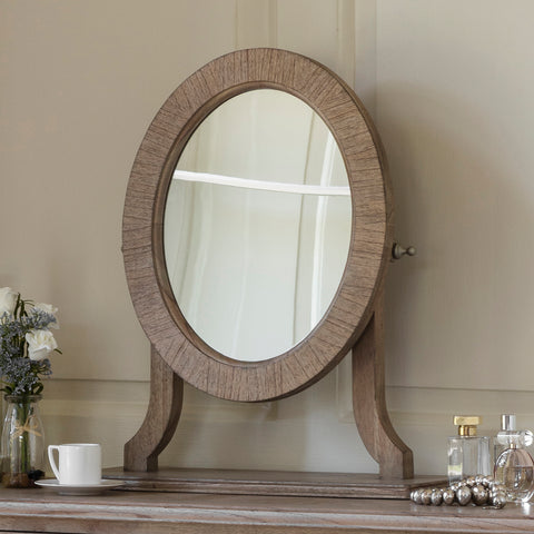 Jacob & Jacob Brittania Mindy Ash Dressing Table Mirror - Joshua Interiors Home Furniture and Accessories