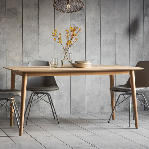 Jacob & Jacob Firenze Oak Dining Table - Joshua Interiors Home Furniture and Accessories