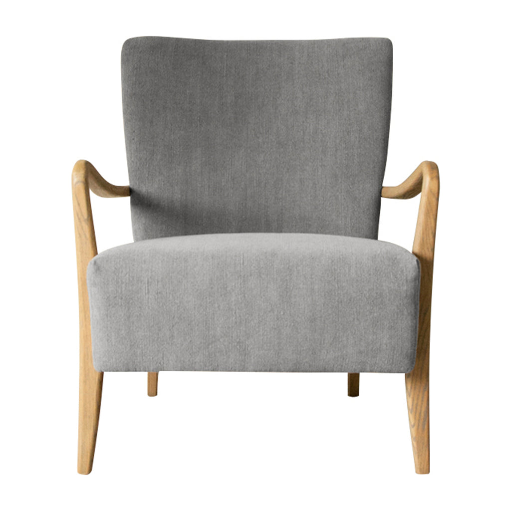 Jacob Jacob Cassino Armchair Charcoal Joshua Interiors