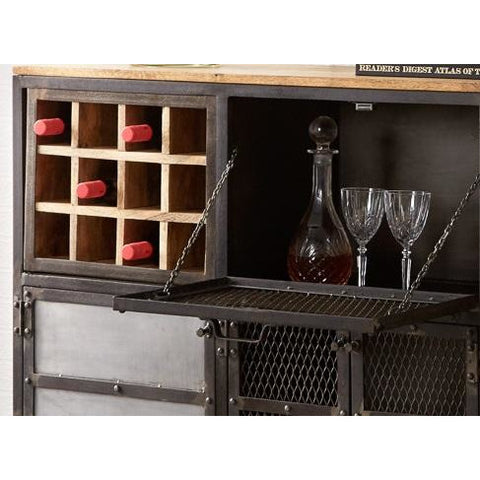 Reclaimed shop drinks cabinet