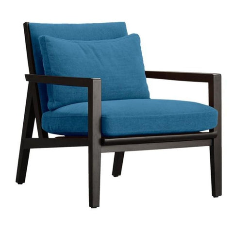 Divine Inspirations Kobe Aegean Blue Armchair - Joshua Interiors Home Furniture and Accessories