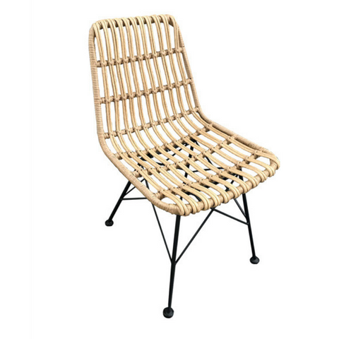 Hadley Rattan Dining Chair (set of 2) - Joshua Interiors Home Furniture and Accessories