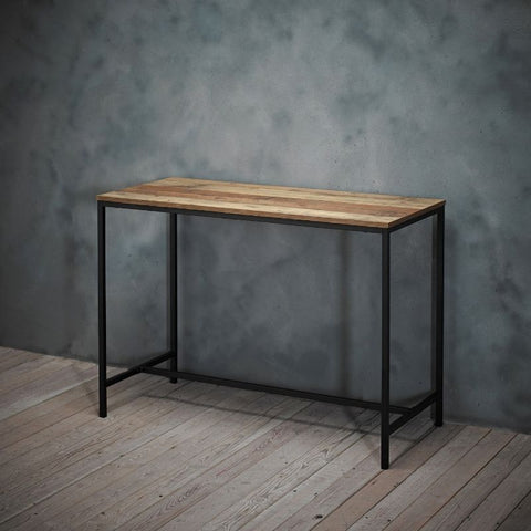 Hoxton Rustic Wood Effect Office Desk - Joshua Interiors Home Furniture and Accessories